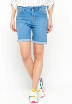 LOLALIZA Shorts Vaqueros - Blue
