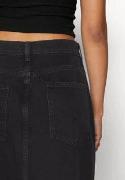 ONLY Onlsophie Midi Back Slit S - Falda Vaquera - Washed Black -OXMO Ventas 87eeda3996eb4a9a8af01e8034408400