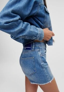 Karl Lagerfeld Jeans Klj Hr - Shorts Vaqueros - Light Blue Sequins -OXMO Ventas 8e399ec5893b45cfbcad6c4eeb45f8be