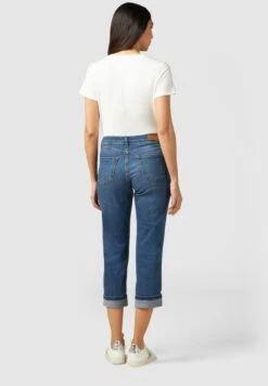 Cropped With Bezels - Vaqueros Rectos - Blu -OXMO Ventas 8e7ac377dbc84443b0d12f26555212de