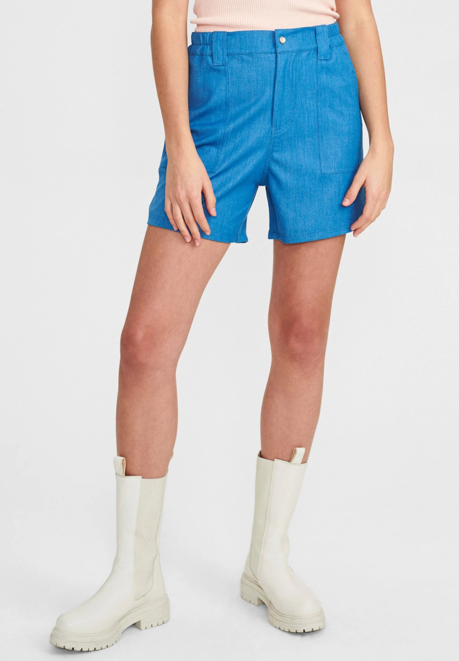 Nusela - Shorts Vaqueros - Medium Blue Denim 3 Nusela - Shorts Vaqueros - Medium Blue Denim