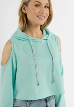 Izia Eyota - Jersey Con Capucha - Aqua -OXMO Ventas 93540916c36e49a08b639875fdbaa328