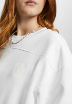 ESPRIT Cropped - Sudadera - White -OXMO Ventas 94166a594d114040b8bd23145239d01a