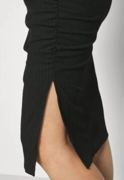 ONLY MATERNITY Slit Skirt - Falda De Tubo - Black -OXMO Ventas 95177622ef7e4141872a2f627e84a552