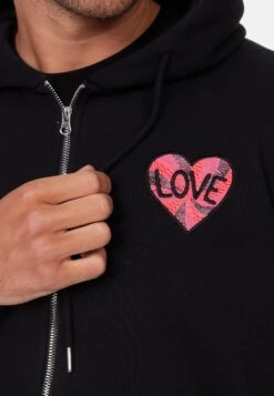 Grin - Sudadera Con Cremallera - Schwarz -OXMO Ventas 96871ace04fa4397ba99e44437e754a5