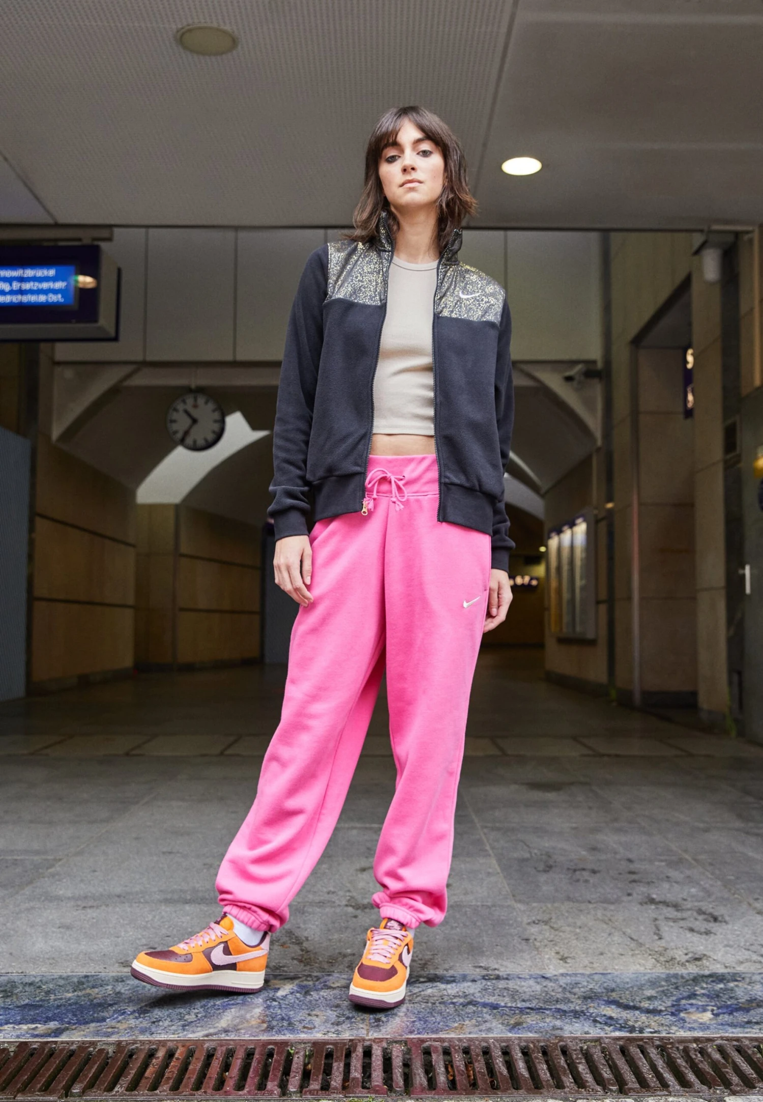 Nike Sportswear W Nsw Strdst- Forro Polar - Black/White 5 Nike Sportswear W Nsw Strdst- Forro Polar - Black/White - Imagen 3