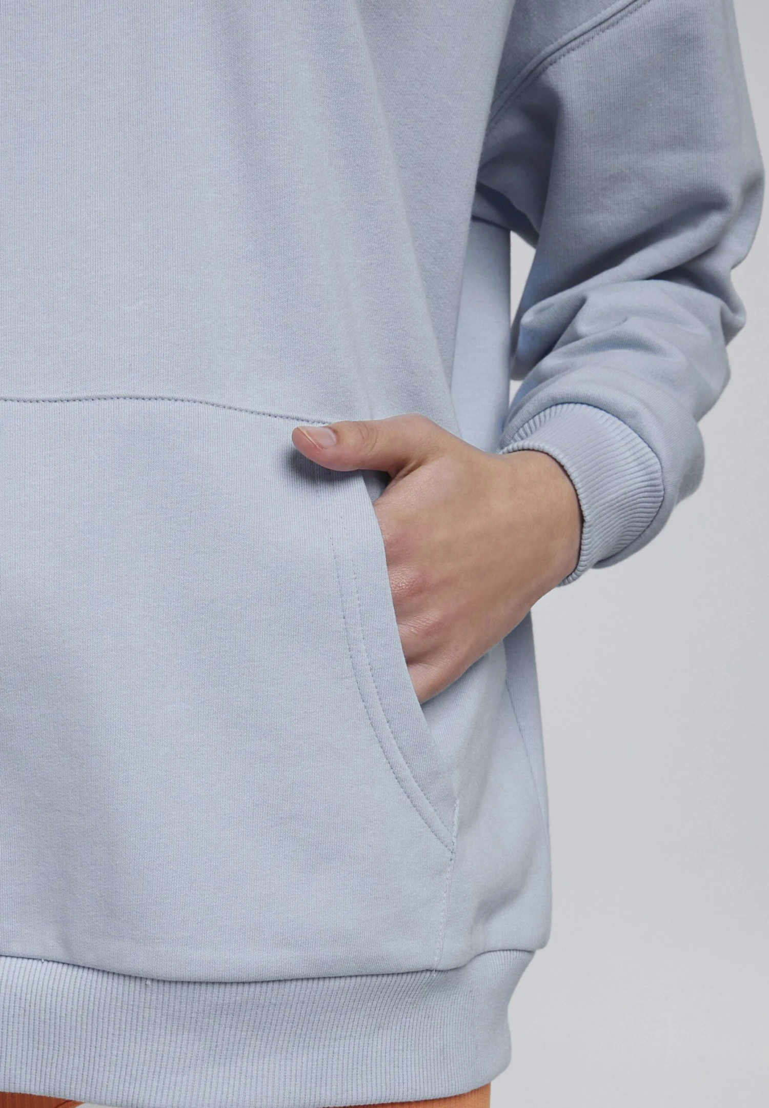 Jcsafine Halfzip- Jersey Con Capucha - Cashmere Blue 6 Jcsafine Halfzip- Jersey Con Capucha - Cashmere Blue - Imagen 4