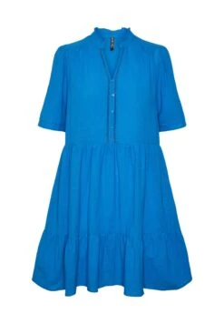 Pieces Pcjeanita Ss- Vestido Informal - French Blue -OXMO Ventas 9a96eab3369d4bc3b6f7114b932a8b17
