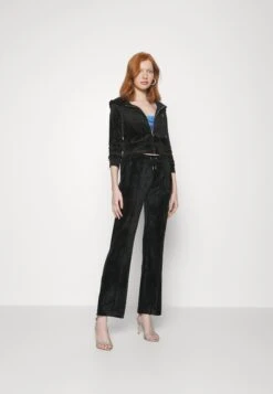 Juicy Couture Diamante Dripping Madison Hoodie - Sudadera Con Cremallera - Black - Smu -OXMO Ventas 9d66413eae19404dbf6a0634486b4c5b