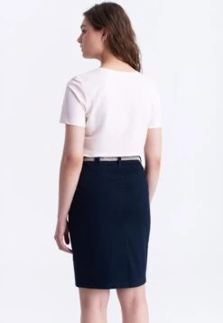 Falda De Tubo - Navy Blue -OXMO Ventas a3ac00e4ce744fc9ab78c01474d0adfe