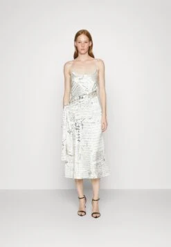 Cinq A Sept Mon Amour Milana Dress - Vestido De Cóctel - Ivory Multi