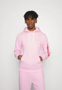 Alpha Industries Hoody Unisex - Sudadera - Pastel Pink
