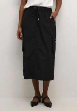 Culture Cujoanna- Falda Acampanada - Black