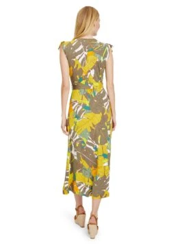 Betty Barclay Ohne Arm - Vestido Ligero - Khaki/Yellow -OXMO Ventas aa9eef19df604ba4a75c854f11f35787