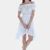 Vestido Informal - White Blue 2 Vestido Informal - White Blue -OXMO Ventas ab9b4f3767334a9e8c45f20c198531f2