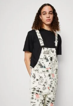 Kaotiko Overall Underground Unisex - Peto - Ivory -OXMO Ventas b0ca3f1eabda4e48bfddc714e41e9acc