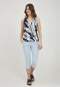 Fransa Frzatown 2 Capri - Shorts - Cashmere Blue 9 Fransa Frzatown 2 Capri - Shorts - Cashmere Blue -OXMO Ventas b3961d69cfbe4fdc8e151432b967961a