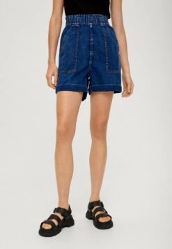 QS By S.Oliver En Léger - Shorts Vaqueros - Navy -OXMO Ventas b4f65608a1ce4ccaac936bca90cee8a9