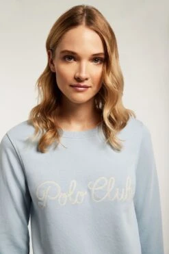 POLO CLUB Sudadera - Blue Pastel -OXMO Ventas bb597ae6f3e24a199d8a112533095b7b