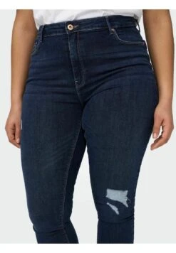 ONLY CARMAKOMA Curvy Carlaola Life - Vaqueros Pitillo - Dark Blue Denim -OXMO Ventas bbb34454d731429eb9dc0fcd12fab704