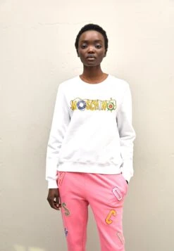 MOSCHINO Placed Nautical - Sudadera - Weiß