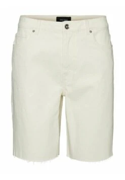 Vero Moda Lange High - Shorts - Cloud Dancer