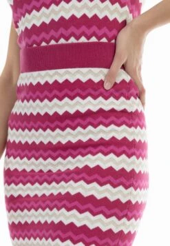 Faina Strick- Falda De Tubo - Pink Mehrfarbig -OXMO Ventas c2f0499b7ef54bcea7cc5584b0fbb867