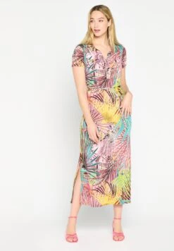 LOLALIZA With Tropical Print - Vestido Informal - Multicolor