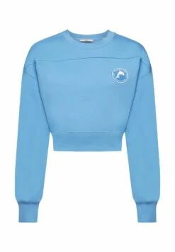 ESPRIT Cropped - Sudadera - Light Blue Lavender -OXMO Ventas ccc4494efdb44e1db8033b1196cb5894
