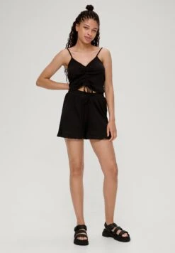 QS By S.Oliver Shorts - Schwarz -OXMO Ventas d0a9de9aac2047f19f1772435315a171
