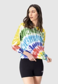 Champion Crew Crop - Sudadera - White