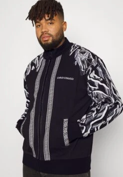 CARLO COLUCCI Unisex - Sudadera Con Cremallera - Black/White/Grey -OXMO Ventas e3b0ae44610b46efbd1635ce65f1e05d