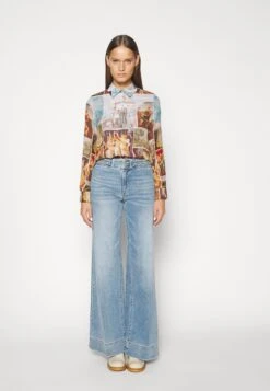 Alice + Olivia Vaqueros Boyfriend - Ivy Blue -OXMO Ventas e8fa0191adf74cb2a86e2855f3400533