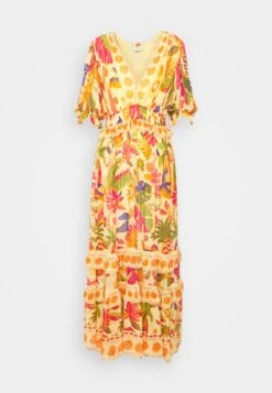 Farm Rio Rio Tapestry Dress - Vestido Largo - Rio Tapestry Yellow -OXMO Ventas e96ff90d743e4af398724927149e462c