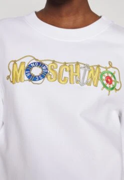 MOSCHINO Placed Nautical - Sudadera - Weiß -OXMO Ventas ebbbce5bafae43e0bc626805fb8ce5df