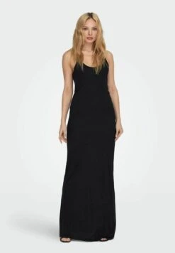 ONLY Ärmelloses - Vestido Largo - Black
