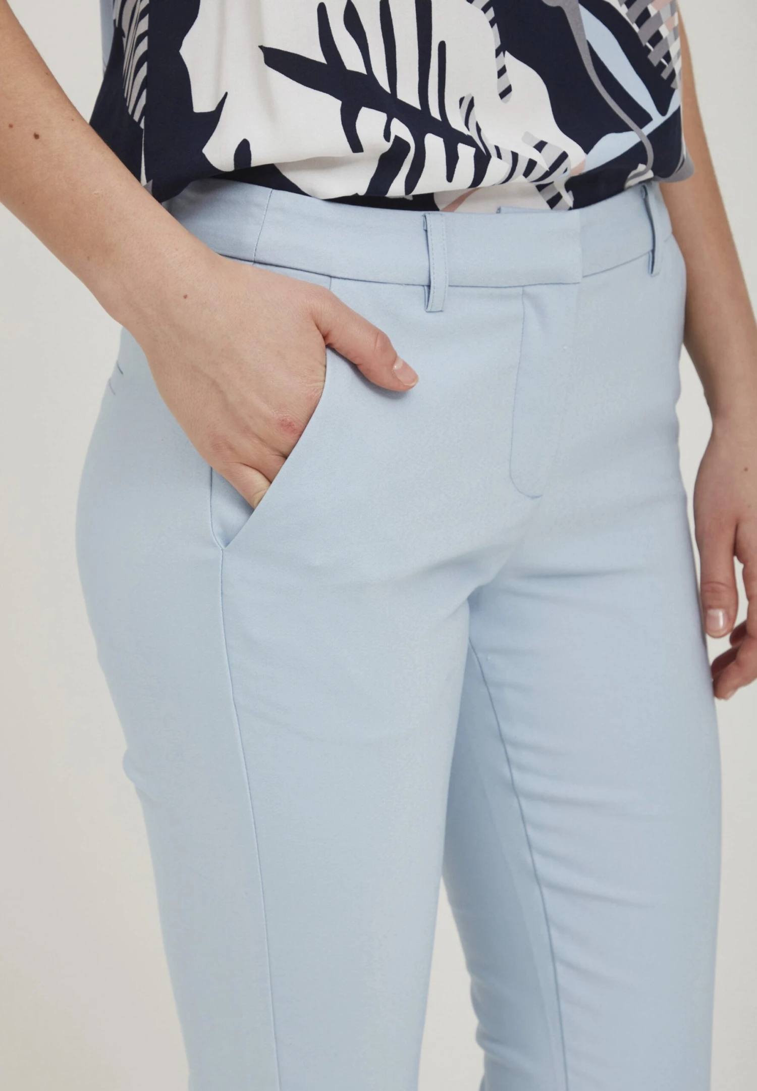 Fransa Frzatown 2 Capri - Shorts - Cashmere Blue 6 Fransa Frzatown 2 Capri - Shorts - Cashmere Blue - Imagen 4