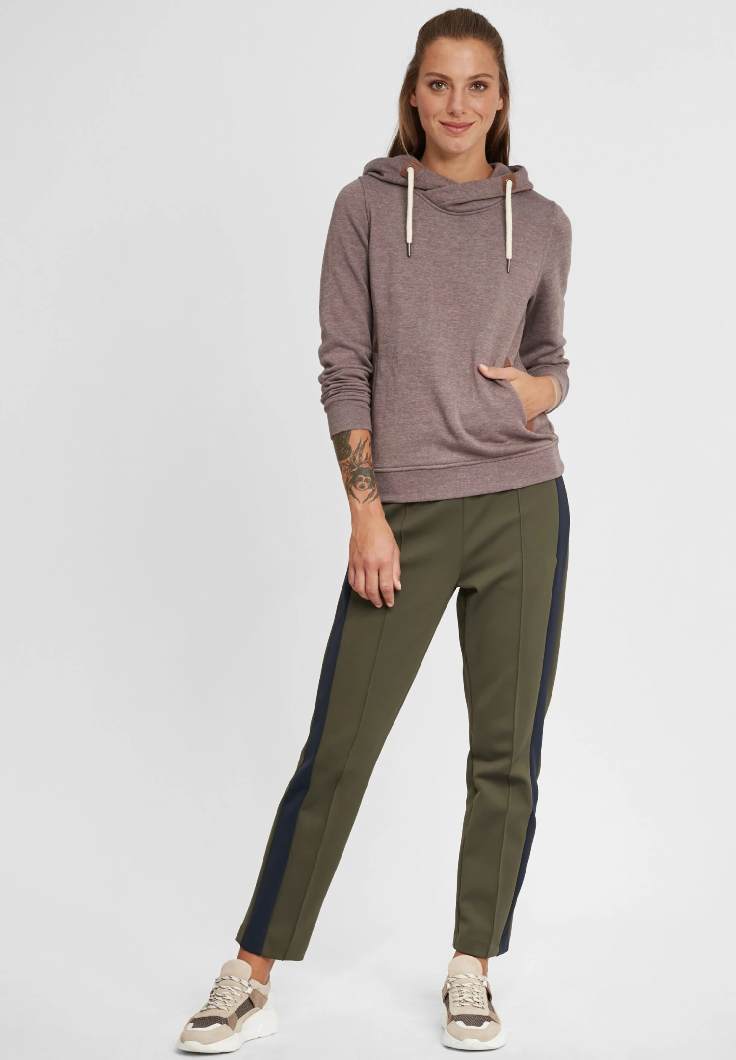 OXMO Oxvicky - Jersey Con Capucha - Sparrow M 4 OXMO Oxvicky - Jersey Con Capucha - Sparrow M - Imagen 2