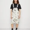Kaotiko Overall Underground Unisex - Peto - Ivory 1 Kaotiko Overall Underground Unisex - Peto - Ivory -OXMO Ventas f77d2ca35ad646e4a5450d89cd3ced15