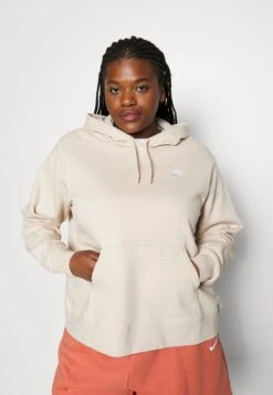 Nike Sportswear Club - Jersey Con Capucha - Sanddrift/White -OXMO Ventas f7b6c6ae79b04523a644ace3fb8842a8