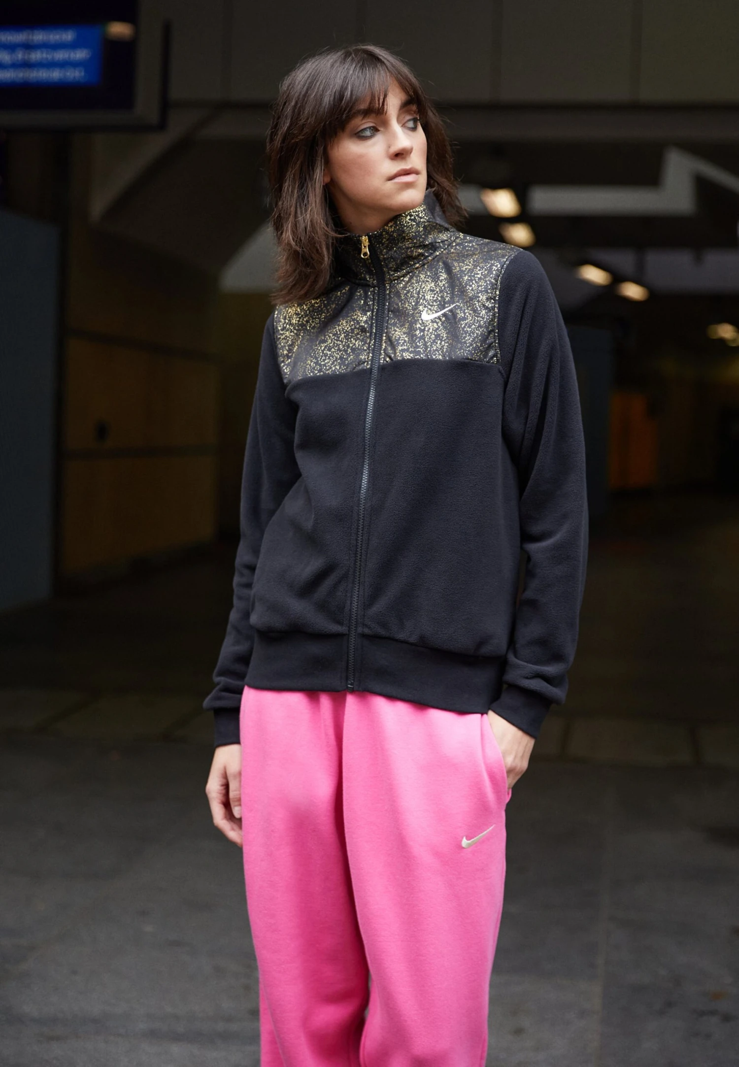 Nike Sportswear W Nsw Strdst- Forro Polar - Black/White 6 Nike Sportswear W Nsw Strdst- Forro Polar - Black/White - Imagen 4