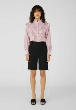 Object Objlisa Mw Wide Noos - Shorts - Black -OXMO Ventas fafa8f29e45749489d3d583a0eef5743