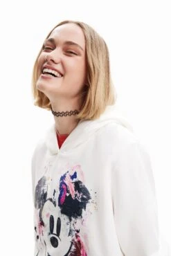 Desigual Mickey - Sudadera - White -OXMO Ventas fbc2eab851a548db93f44a9c52f7c6de
