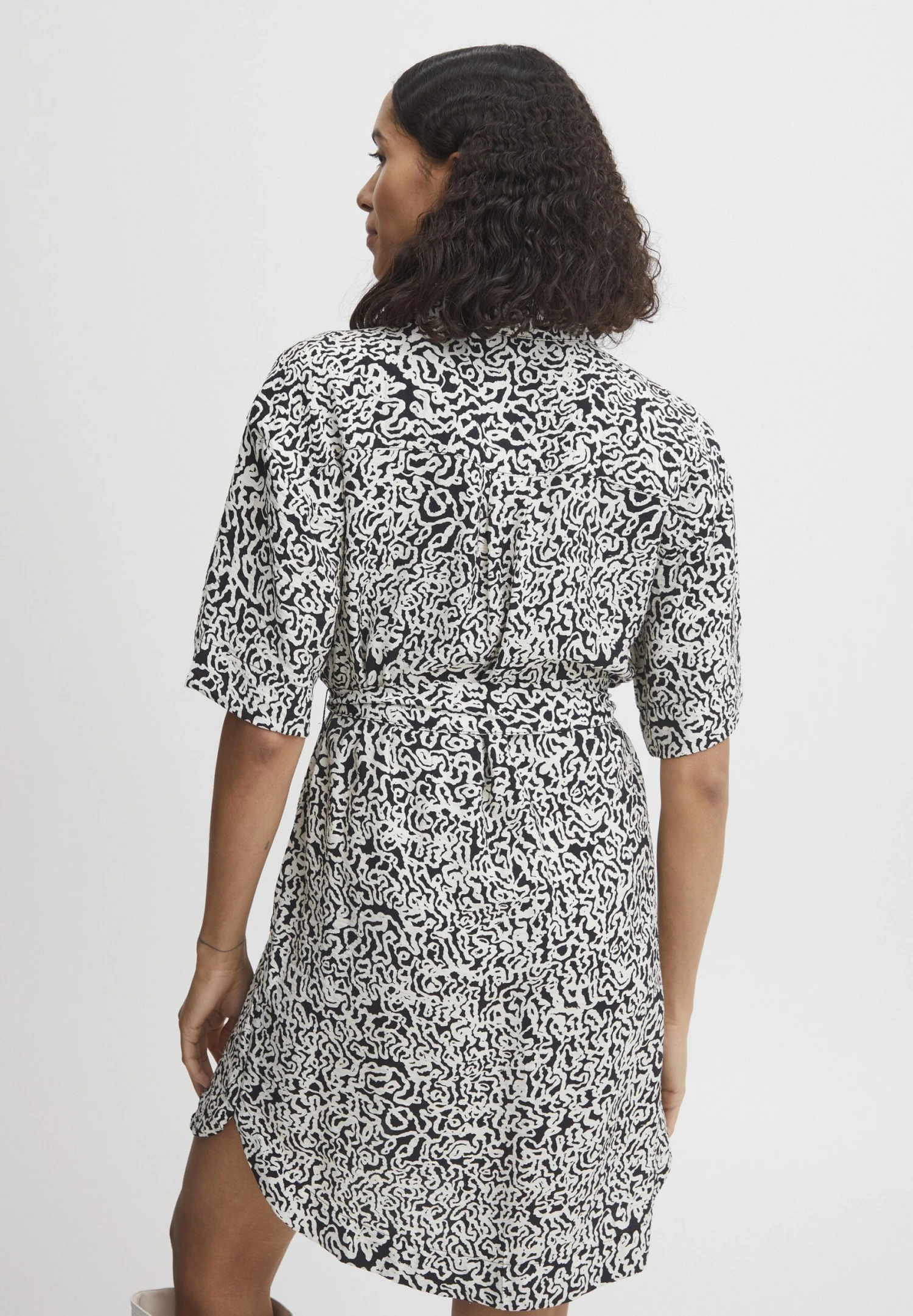 B.young Byilamo - Vestido Camisero - Birch Mix 5 B.young Byilamo - Vestido Camisero - Birch Mix - Imagen 3