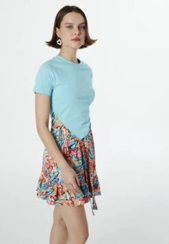 Twist Short With Ruffles - Minifalda - Orange -OXMO Ventas fe82b66686cd44dbb20a8b7b15460420